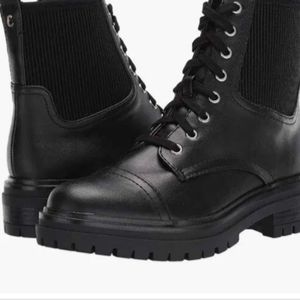 Circus.NY Womens Giovanny Black Combat Boots Size 8 (6852426) Barely Worn
